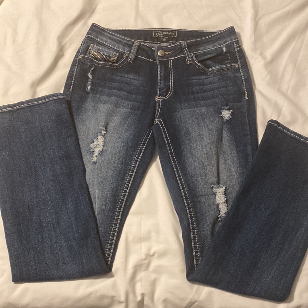 Cato Premium Distressed Jeans size 10